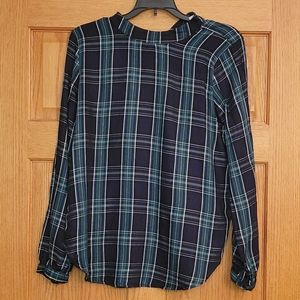 Plaid Loft Top